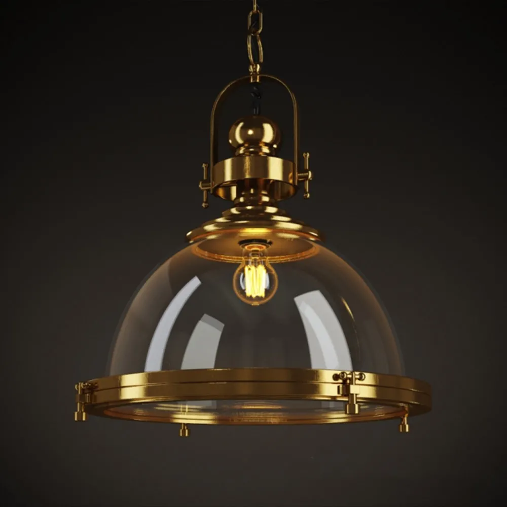 lighting – CHANDELIER (CH100-1-BRS) Gramercy Home 3ds Max