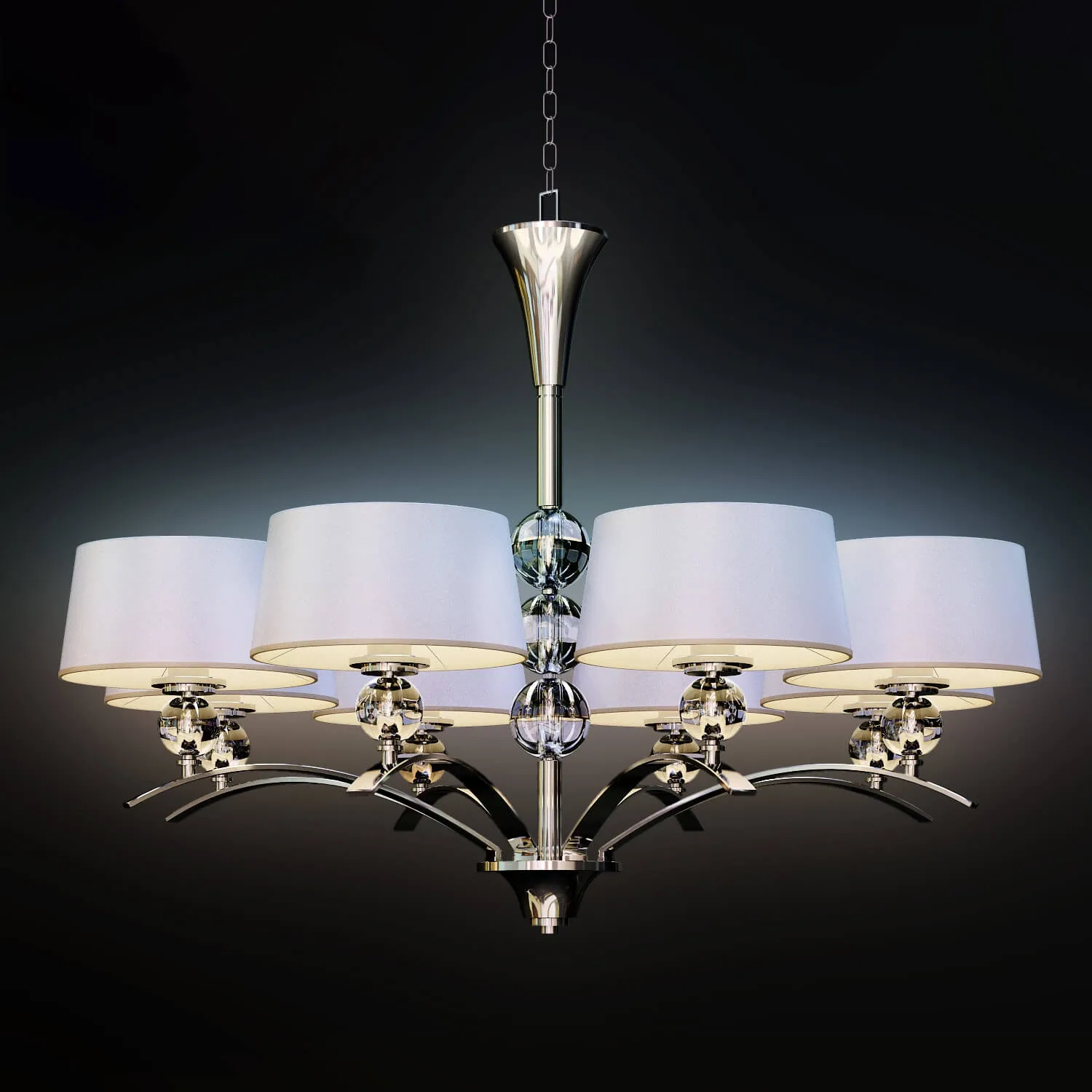lighting – Chandelier  Charleston lighting 489066 3ds Max