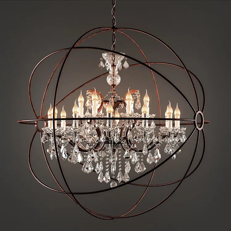 lighting – Chandelier crystal with a gyroscope medium 3ds Max