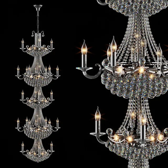 lighting – Chandelier Cuerno 02 3ds Max