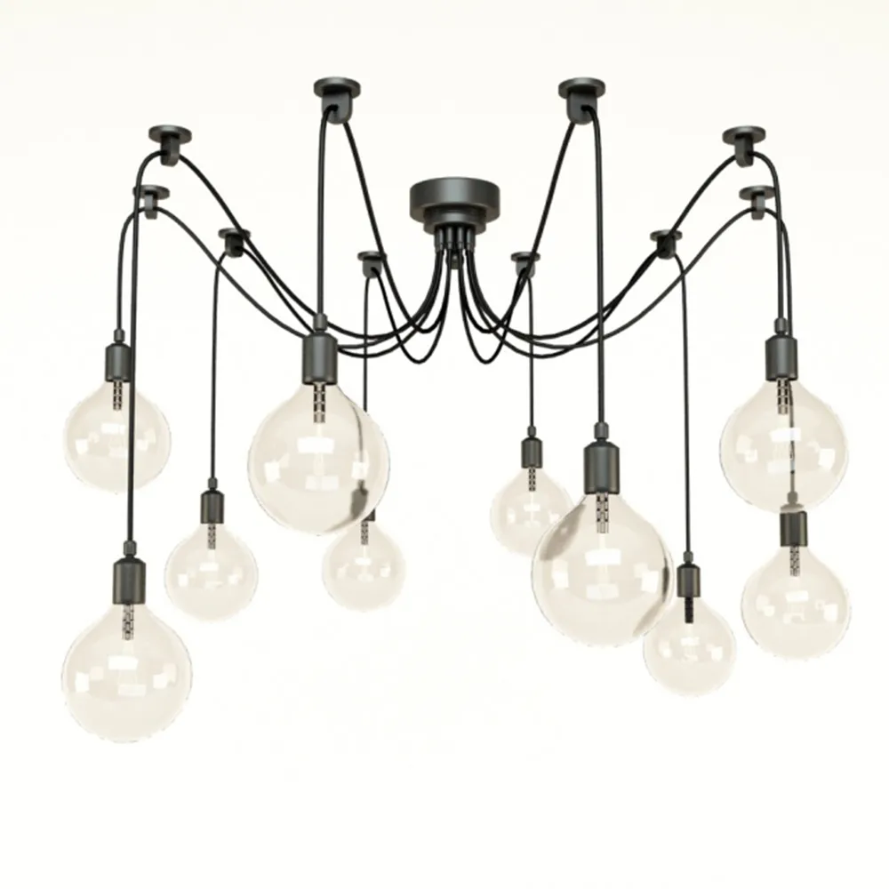 lighting – Chandelier Edison 3ds Max