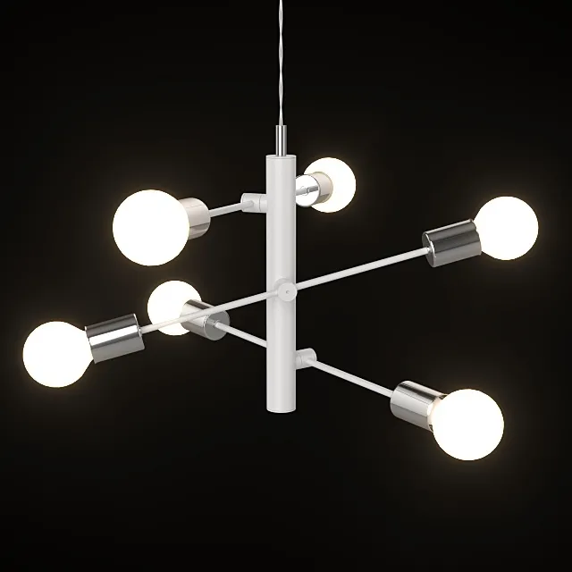 lighting – Chandelier Eglo Gradoli 98016 3ds Max