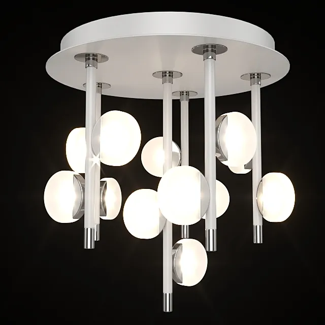 lighting – Chandelier Eglo Olindra 96968 3ds Max