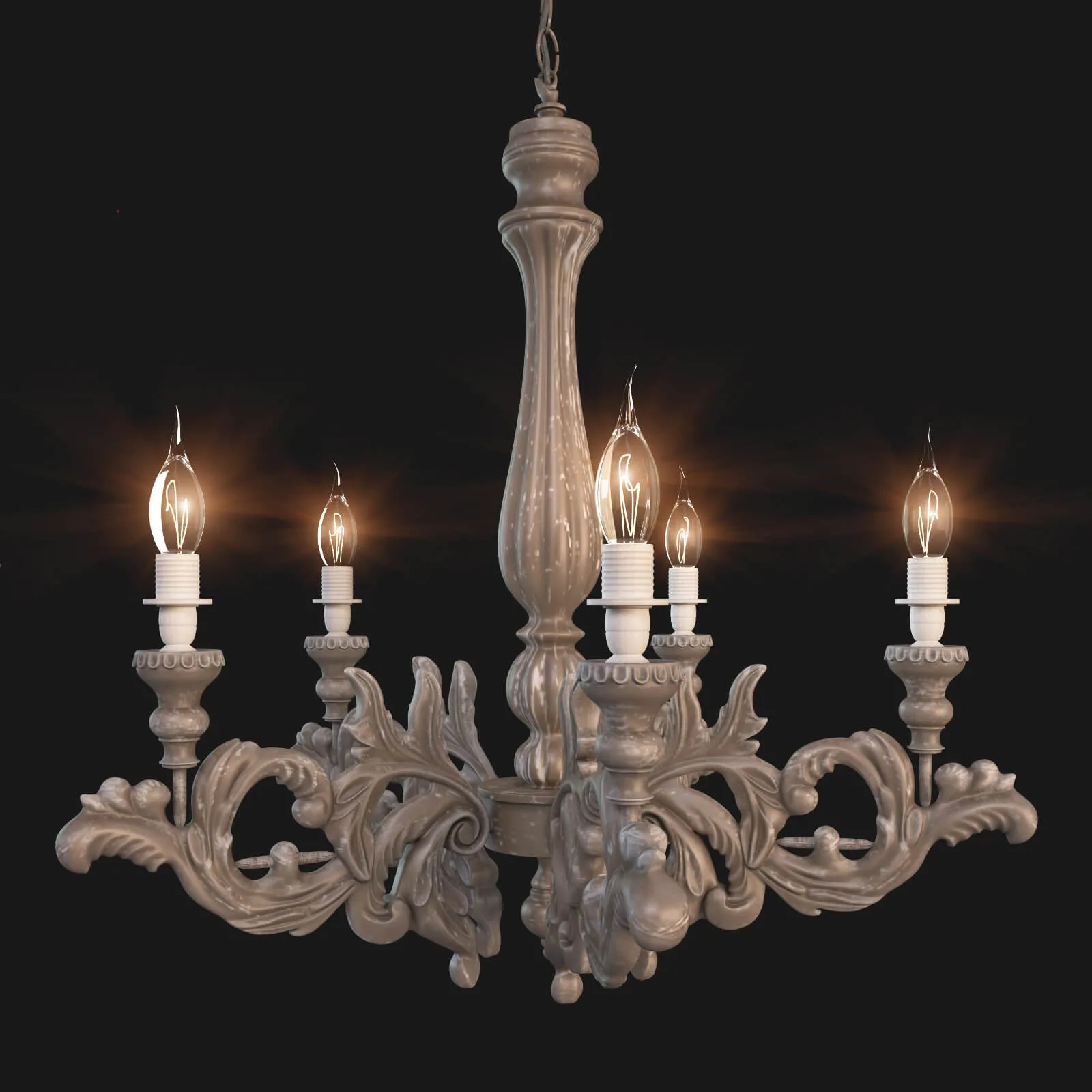 lighting – Chandelier Epoch 3ds Max