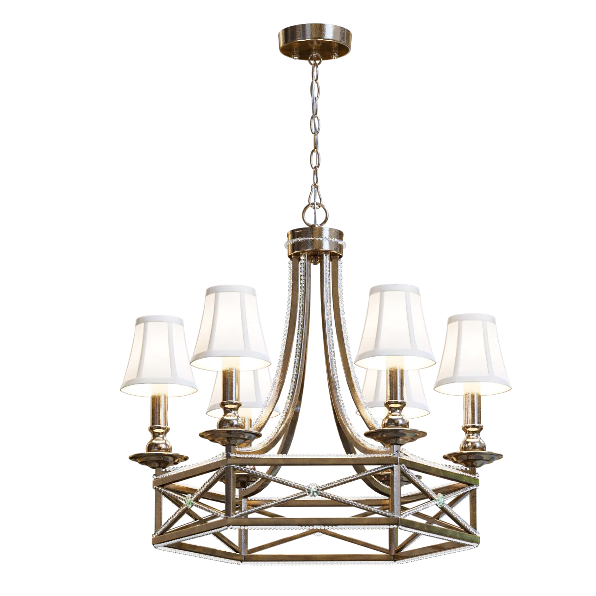 lighting – Chandelier Favourite 1921-6P 3ds Max