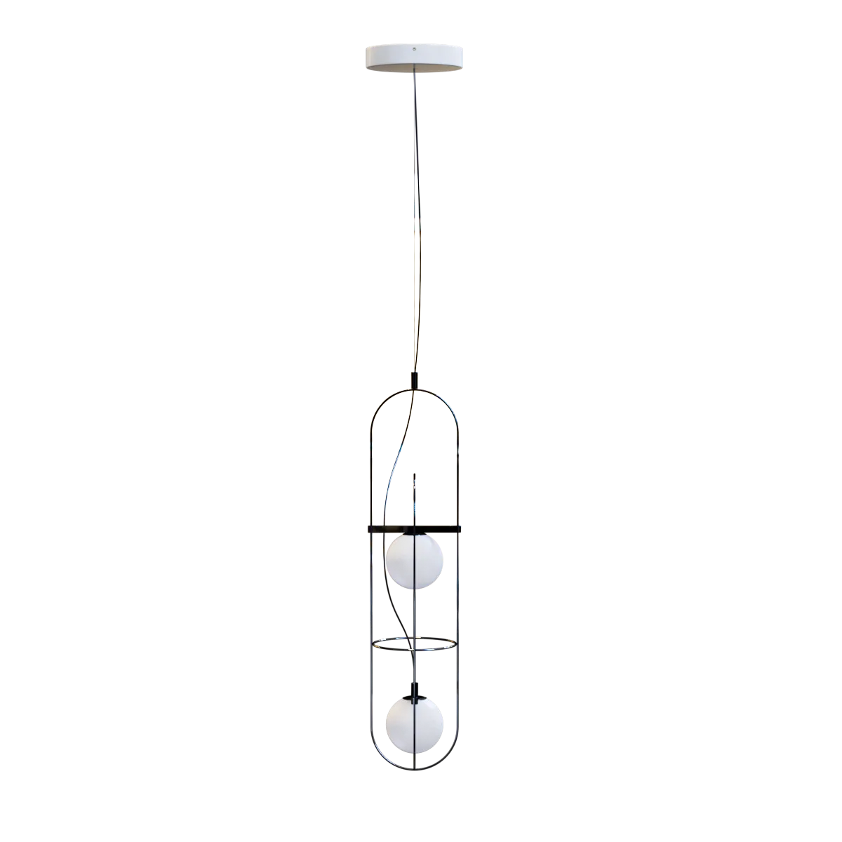 lighting – Chandelier Fontana Arte Setareh 3 3ds Max