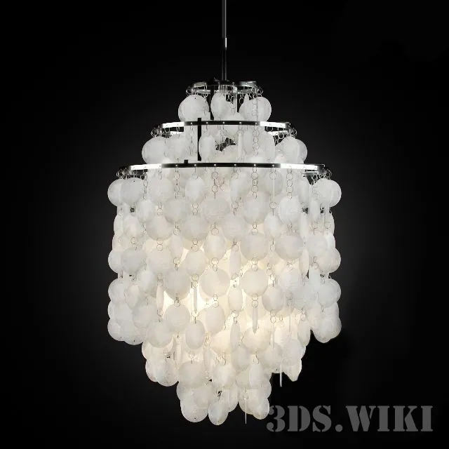 lighting – Chandelier Fun 1DM by Fun 1DM by Verner Panton 3ds Max