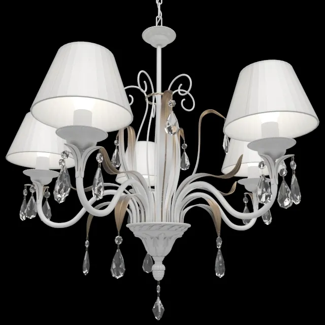lighting – Chandelier hanging 10002-5L Aurora 3ds Max