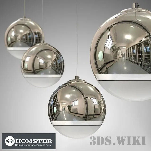 lighting – Chandelier Homster 3ds Max