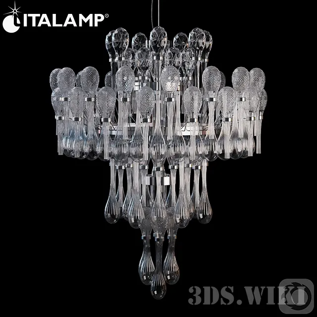 lighting – Chandelier Italamp Etoile 3ds Max
