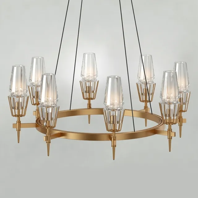 lighting – Chandelier Jonathan Browning Chaillot 3ds Max