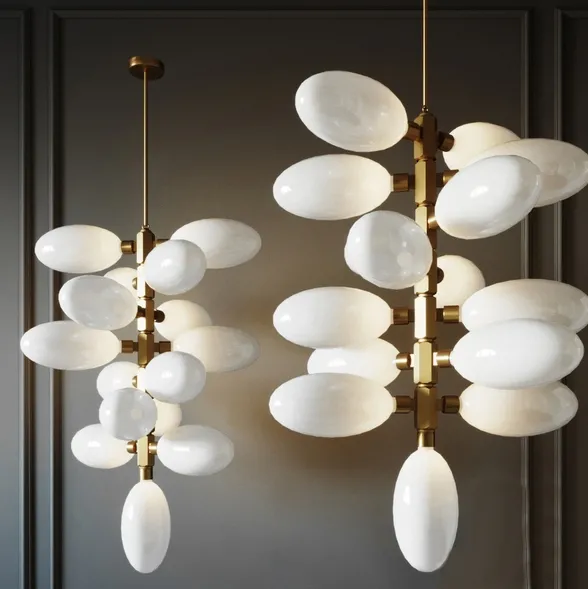 lighting – Chandelier kingdom column 15 designed by Lindsey Adelman 3ds Max