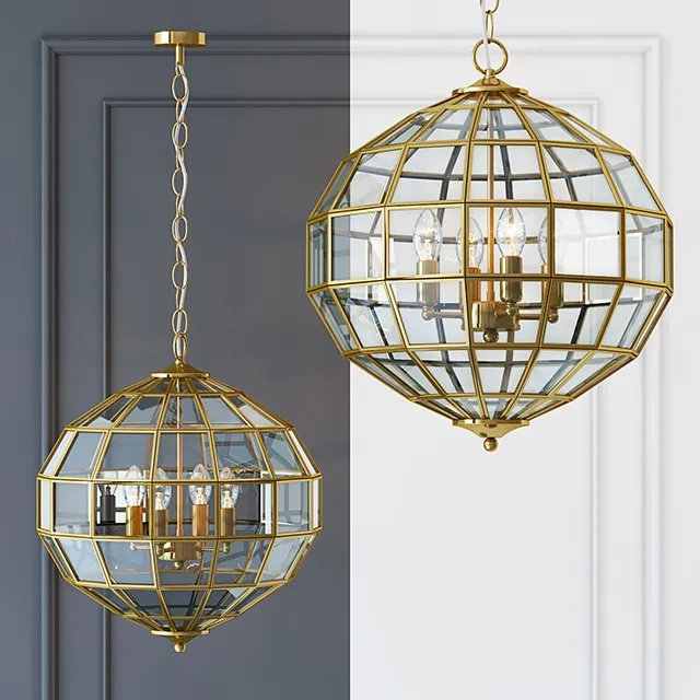 lighting – Chandelier Lantern 3ds Max
