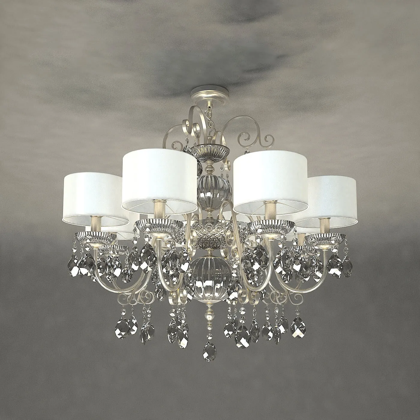 lighting – Chandelier Masiero Antika 60358 P17 3ds Max