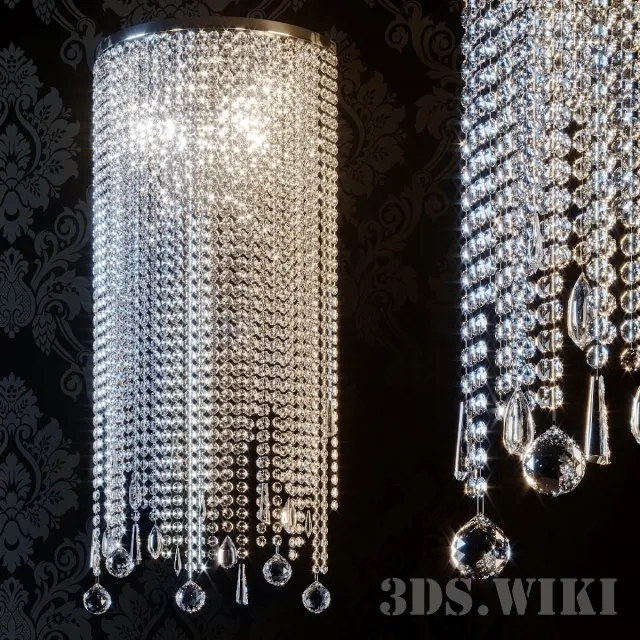 lighting – Chandelier Masiero IMPERO-DECO VE 812 A2 G 3ds Max