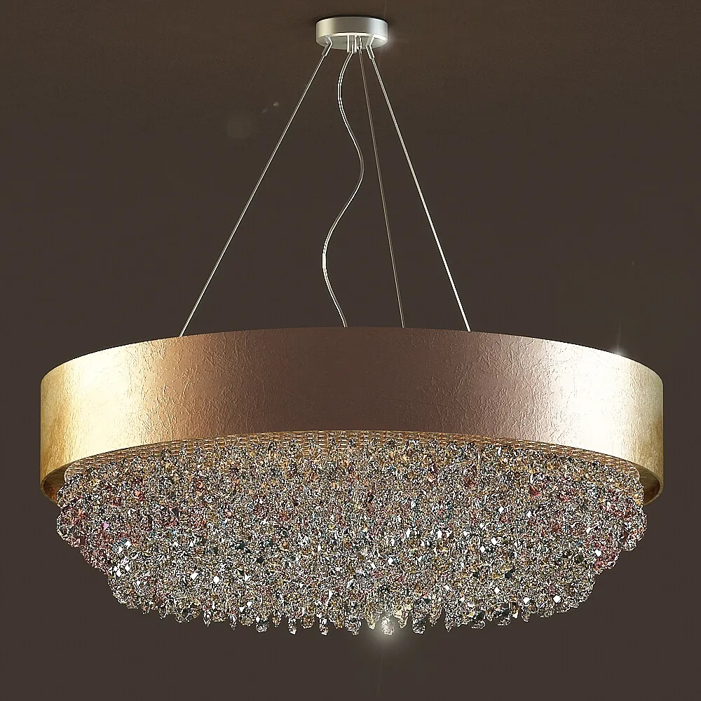 lighting – Chandelier Masiero OLA S6 60 3ds Max