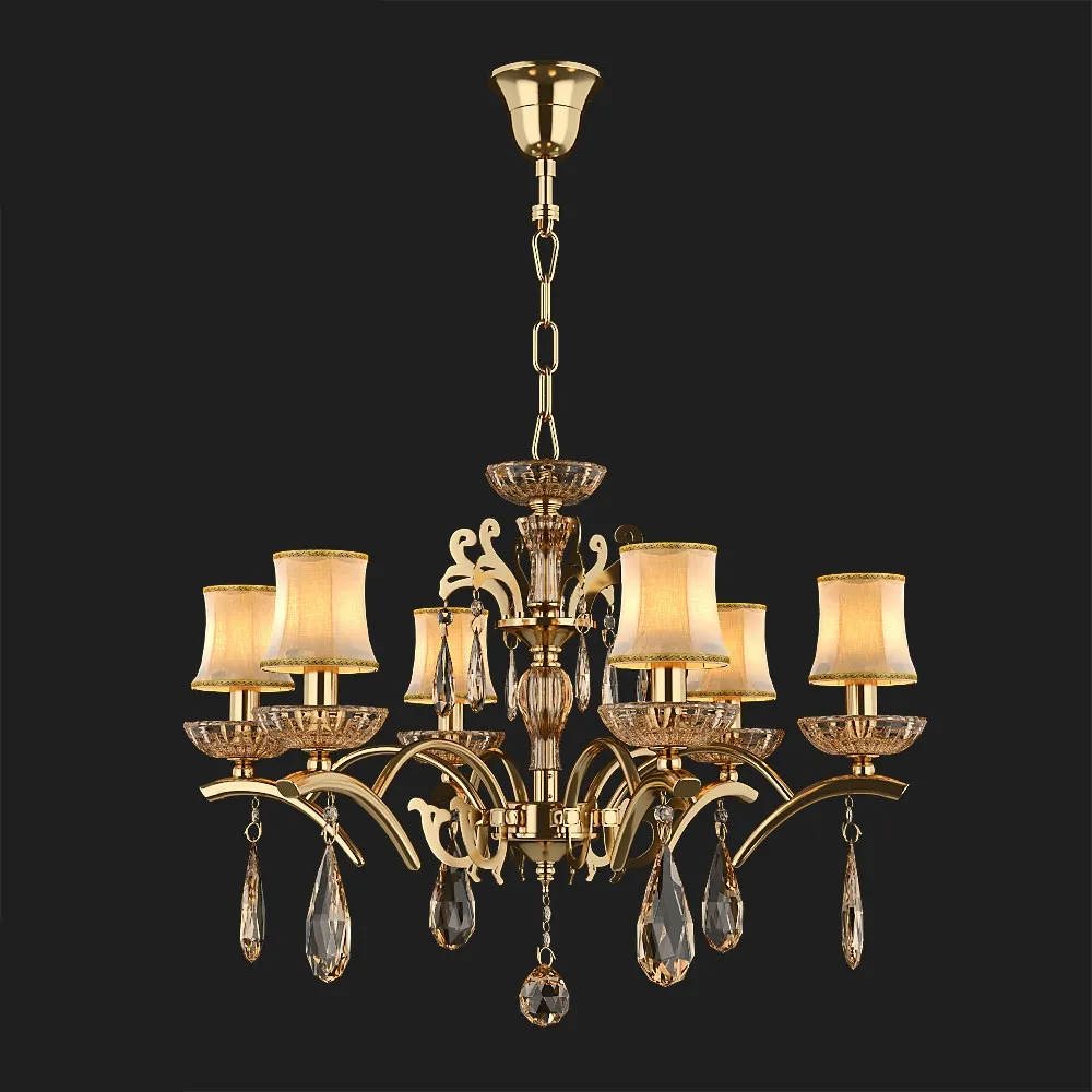 lighting – Chandelier Natti Pagona 6 3ds Max