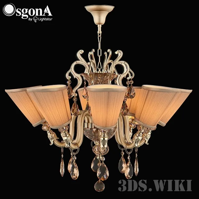 lighting – Chandelier Osgona GUARDA 692082 3ds Max