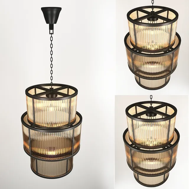 lighting – Chandelier palmera by Eichholtz 3ds Max