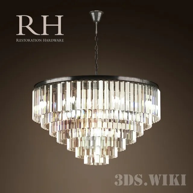 lighting – CHANDELIER RH 3ds Max