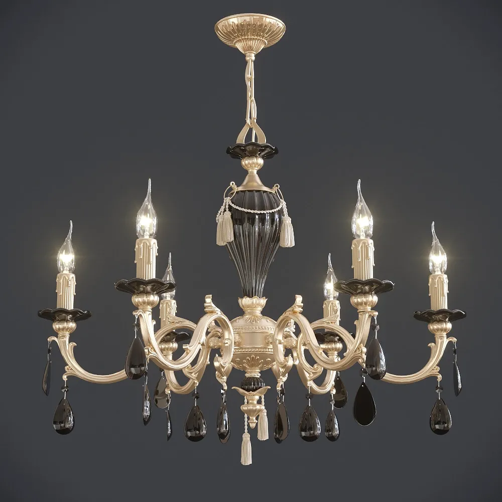 lighting – Chandelier Riperlamp Hera 3ds Max