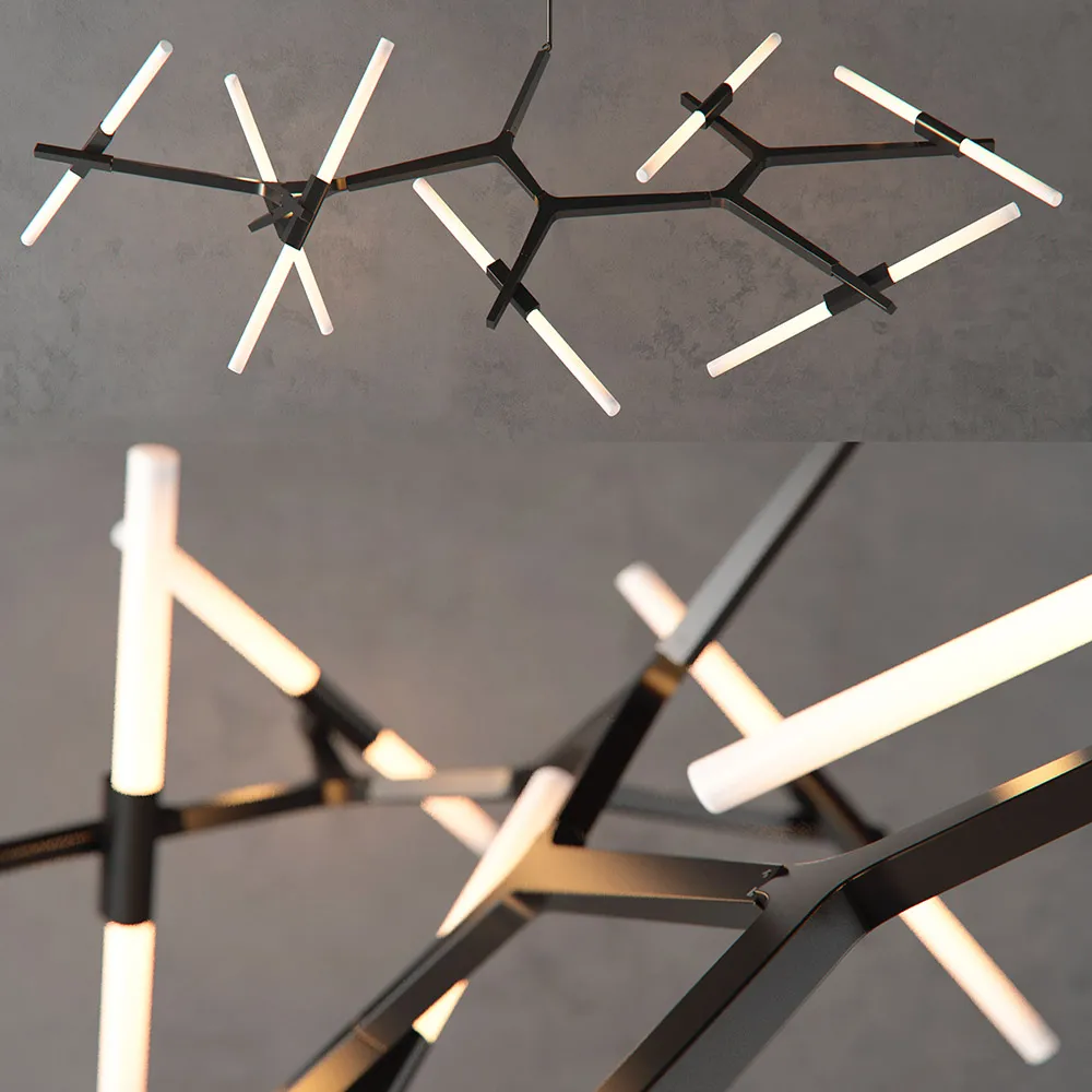 lighting – Chandelier Roll and Hill Agnes 3ds Max