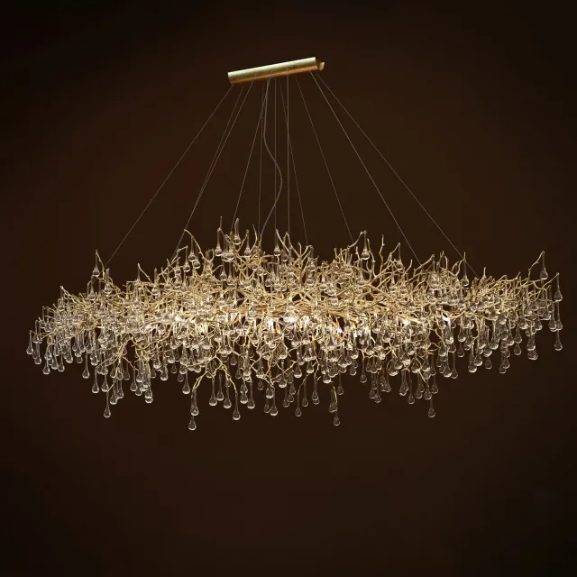 lighting – Chandelier Serip Bijout oval x-large 3ds Max