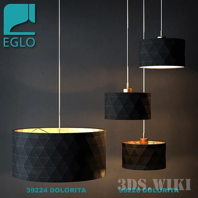 lighting – Chandeliers – EGLO DOLORITA 39224 39224 3ds Max