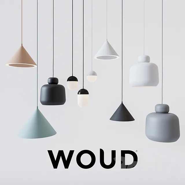 Lighting collection by WOUD 3DS Max Model