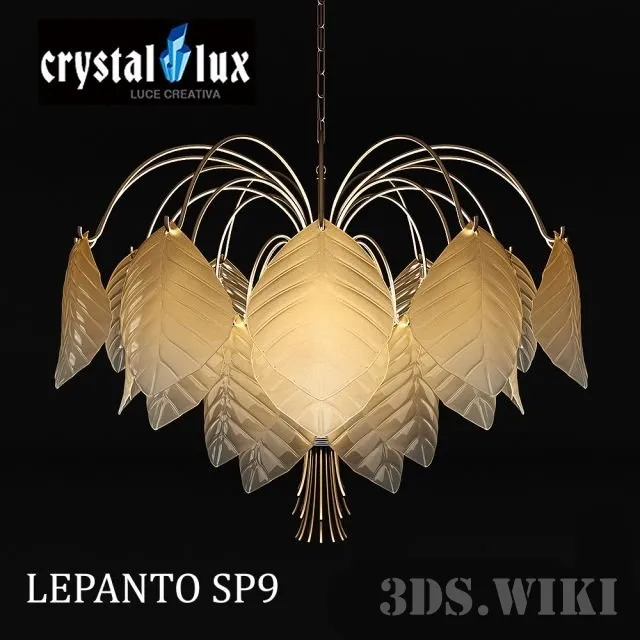 lighting – Crystal  chandelier 3ds Max