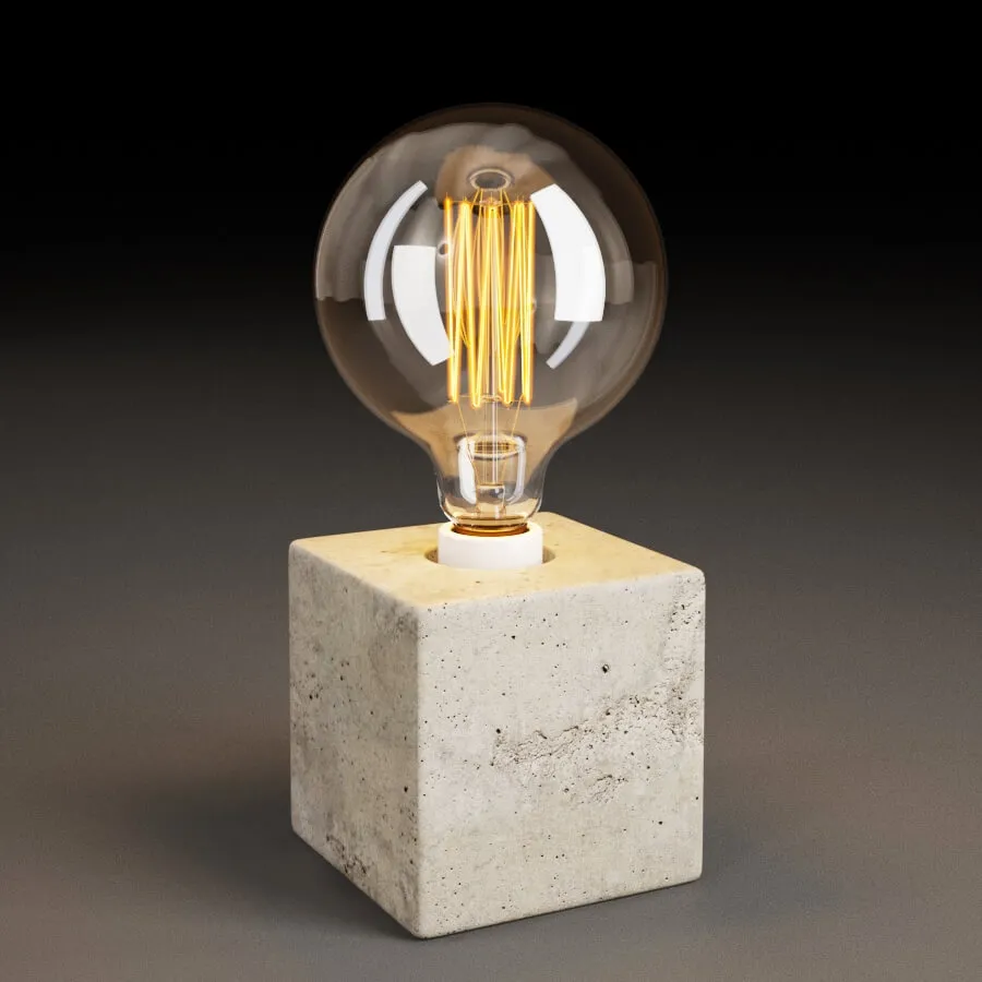 lighting – Cube table lamp TL060-1 3ds Max