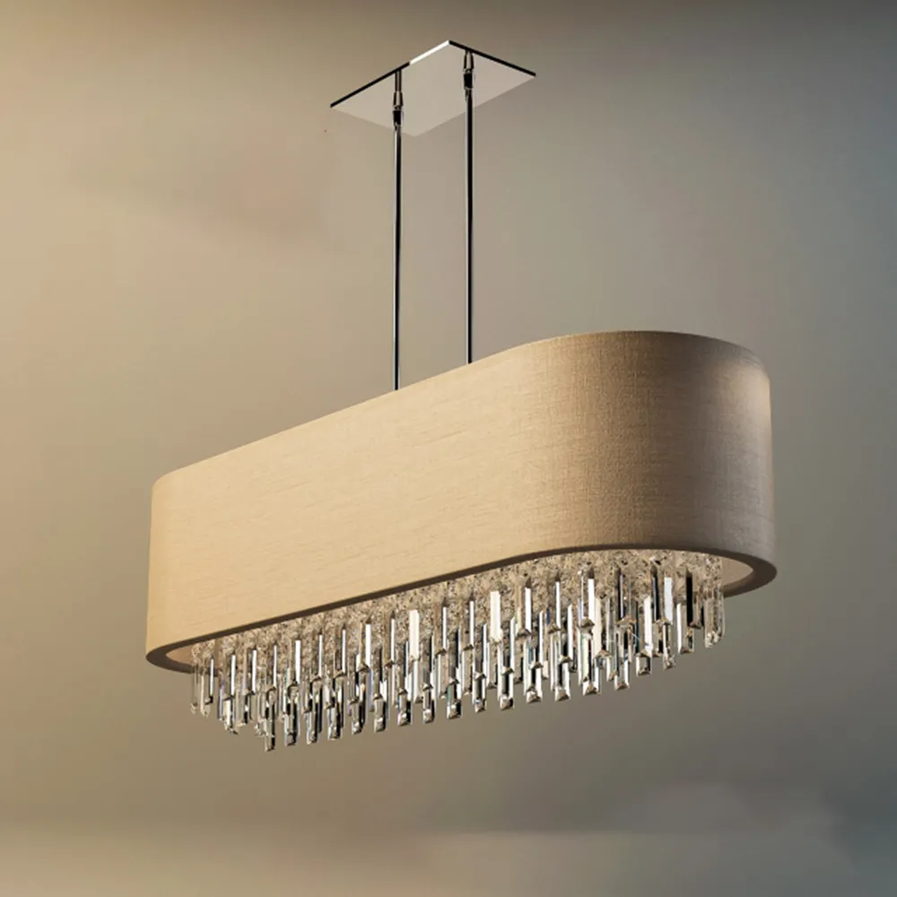 lighting – Dainolite 8 Light Oval Crystal Chandelier 3ds Max