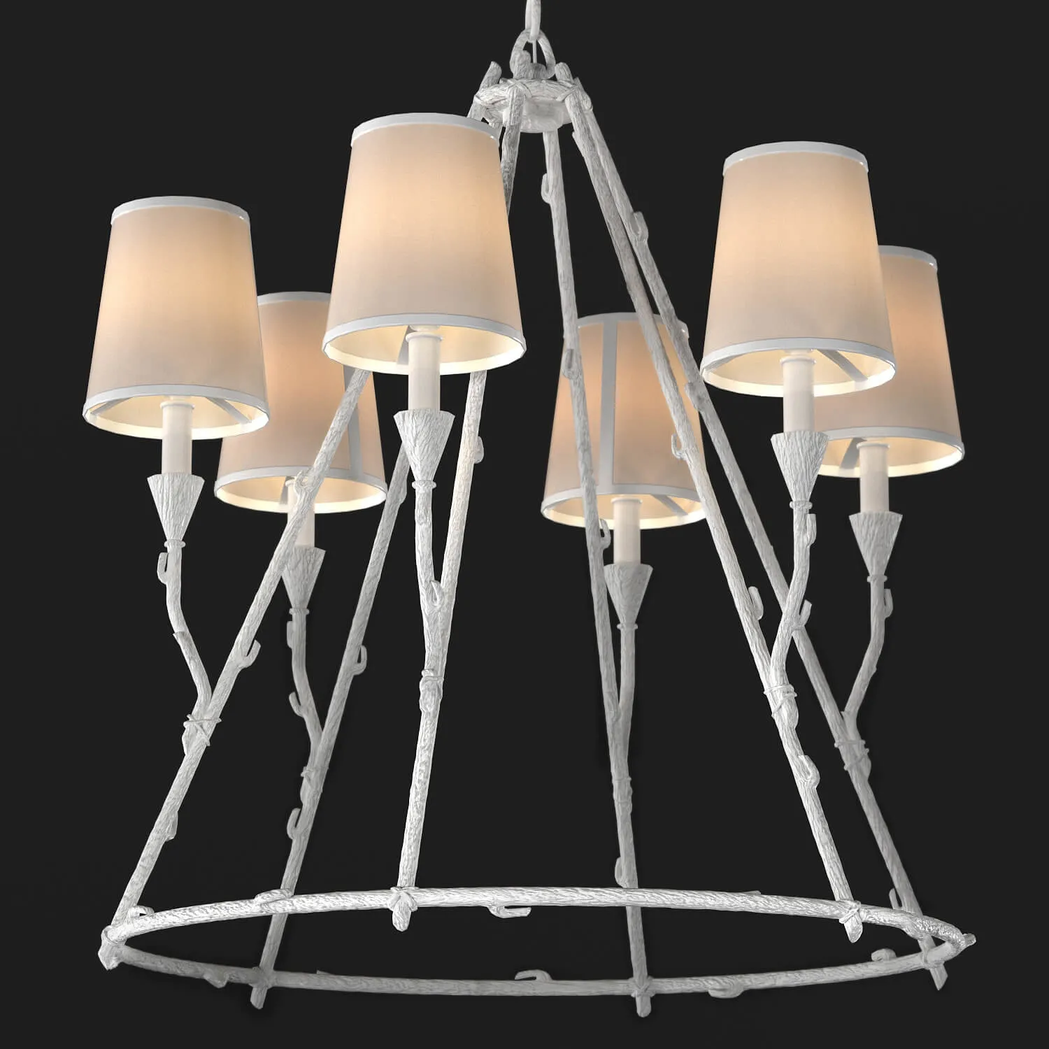 lighting – Darise chandelier 08 3ds Max
