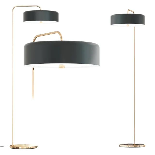 lighting – Dome deco floor lamp 3ds Max