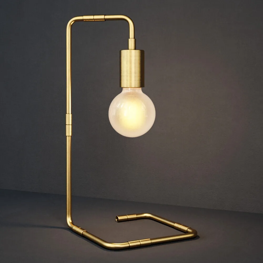 lighting – Elis Table Lamp Tl089-1-Brs 3ds Max
