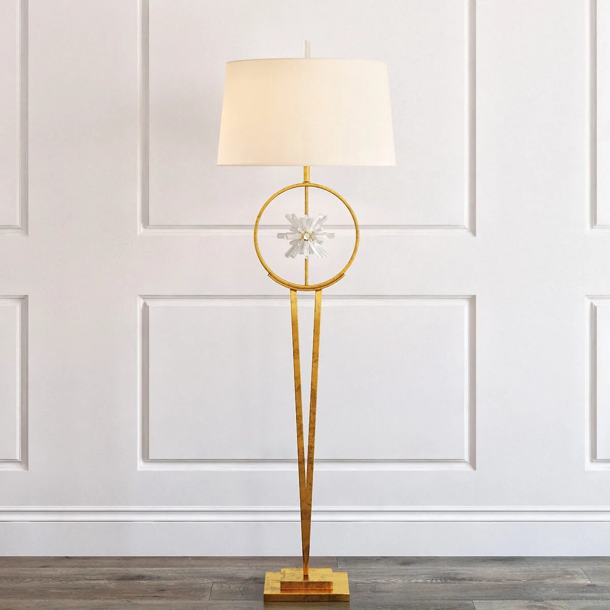 lighting – Encircled Quartz crystal star floor lamp 3ds Max