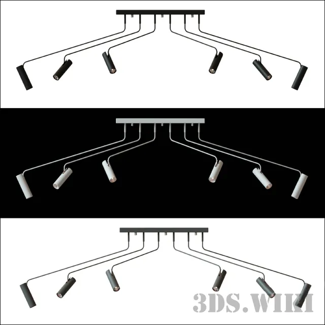 lighting – EYE SUPER BLACK 6 6505 NOWODVORSKI LIGHTING 3ds Max