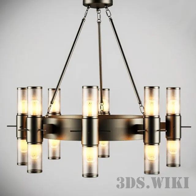 lighting – Fixed Chandelier 3ds Max