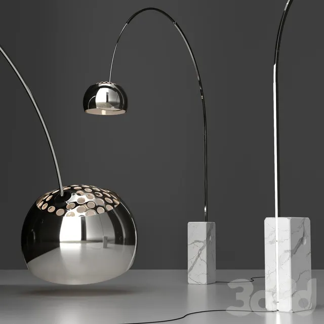 LIGHTING – FLOOR LAMP – 3D MODELS – 3DS MAX – FREE DOWNLOAD – 12364