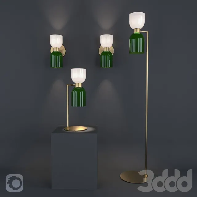 LIGHTING – FLOOR LAMP – 3D MODELS – 3DS MAX – FREE DOWNLOAD – 12396