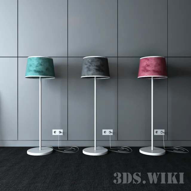 lighting – Floor Lamp 3ds Max