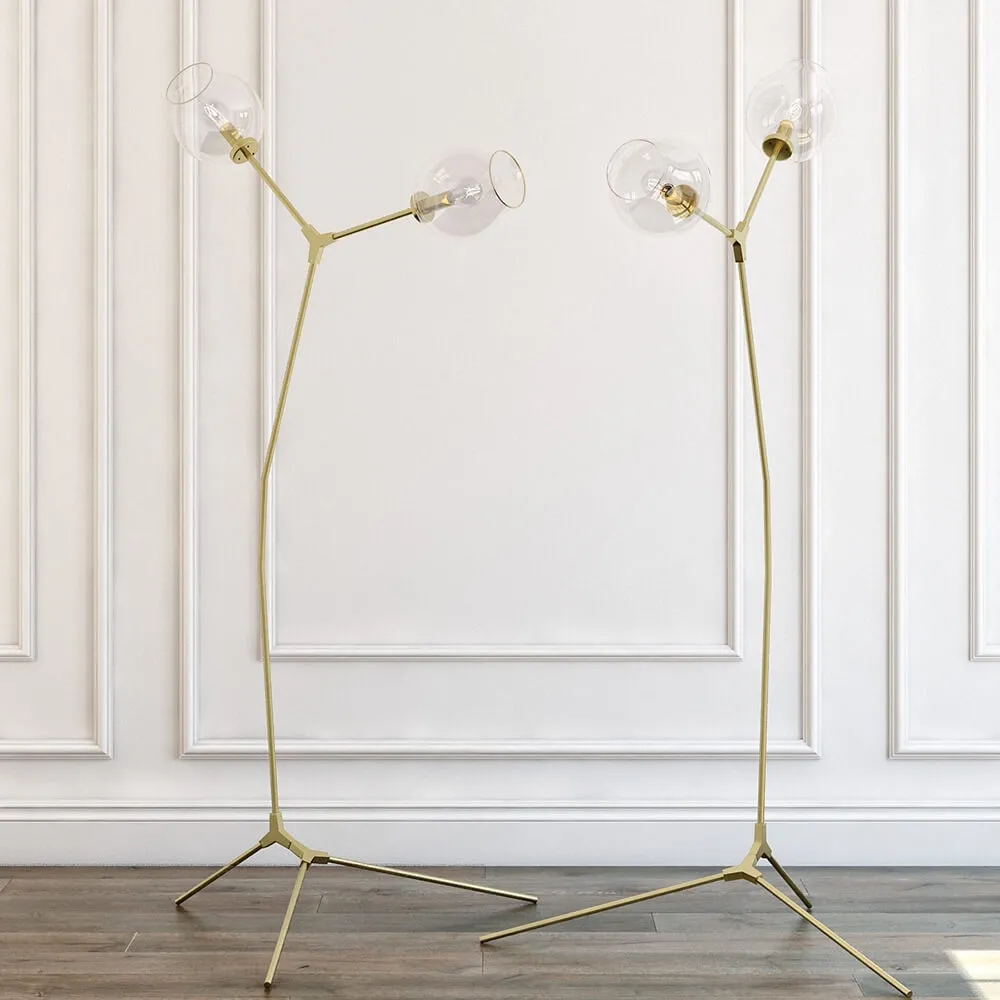 lighting – Floor lamp branching bubbles 3ds Max