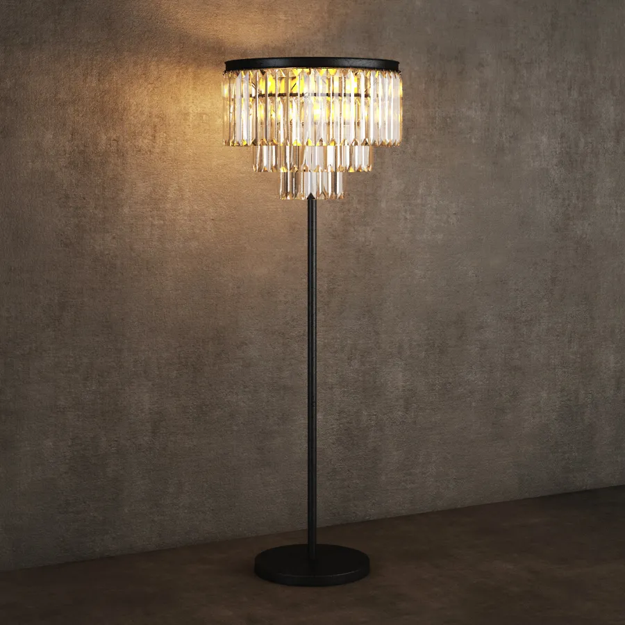 lighting – Floor Lamp FL015-8-ABG 3ds Max
