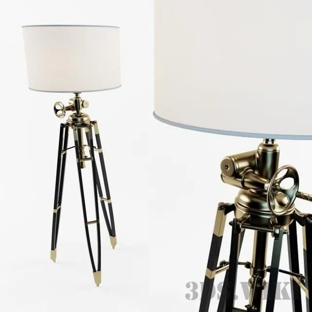 lighting – Floor Lamp Ralph Lauren Royal 3ds Max