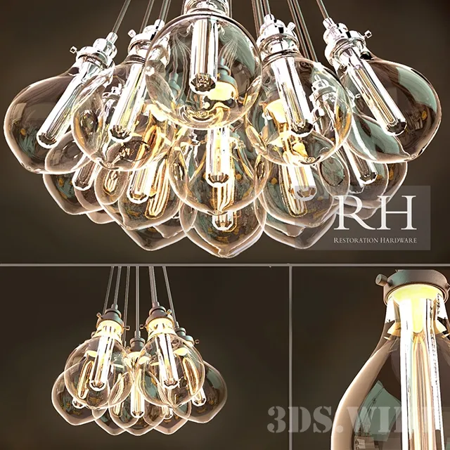 lighting – Floor lamp RH Enrico Metal Task 3ds Max