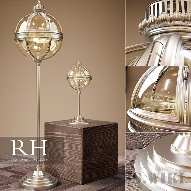 lighting – Floor lamp RH VICTORIA 3ds Max