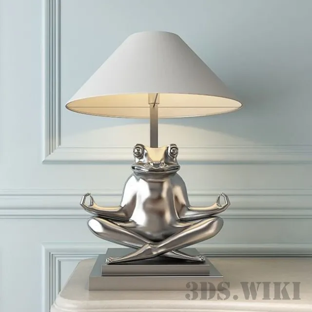 lighting – Frog Desk table lamp 3ds Max