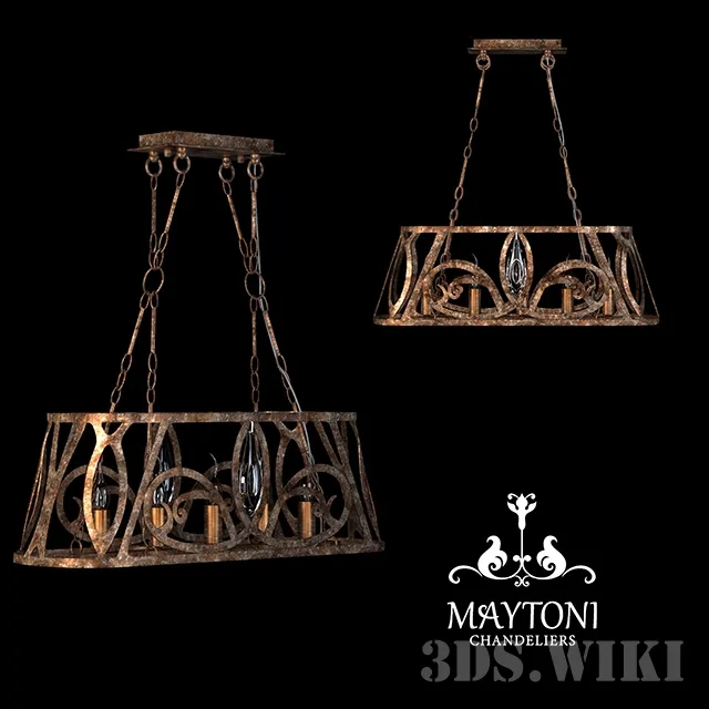 lighting – Gimbal Maytoni House Eisner H237-05-G 3ds Max