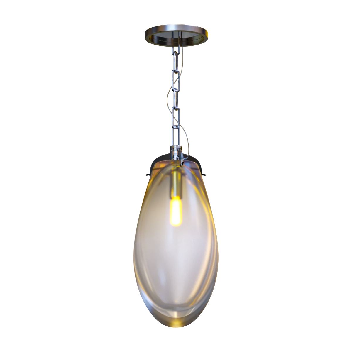 lighting – Glass mini-pendant light 3ds Max