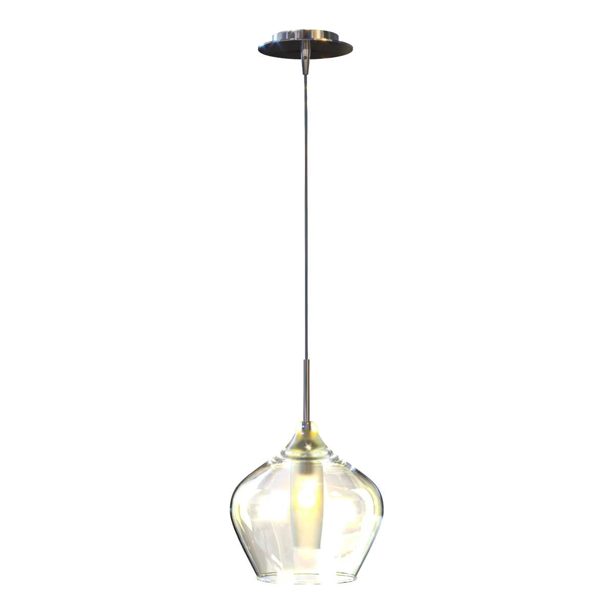 lighting – Glass pendant lamp 3ds Max